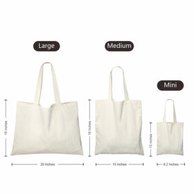 NPBAG cotton tote ideal as promotional, grocery, or gift bag