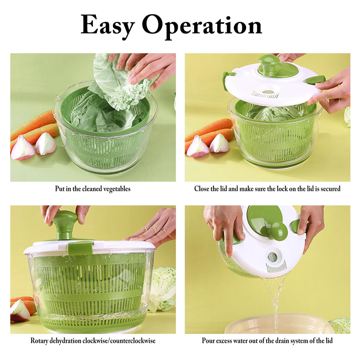 NPJGKY compact footprint fits neatly on kitchen countertops.