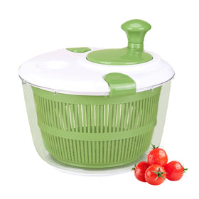 NPJGKY large salad spinner with lid for efficient washing and drying greens.