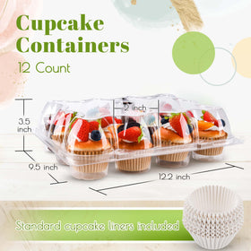 NPLUX detachable tall dome lids protect frosting during transport