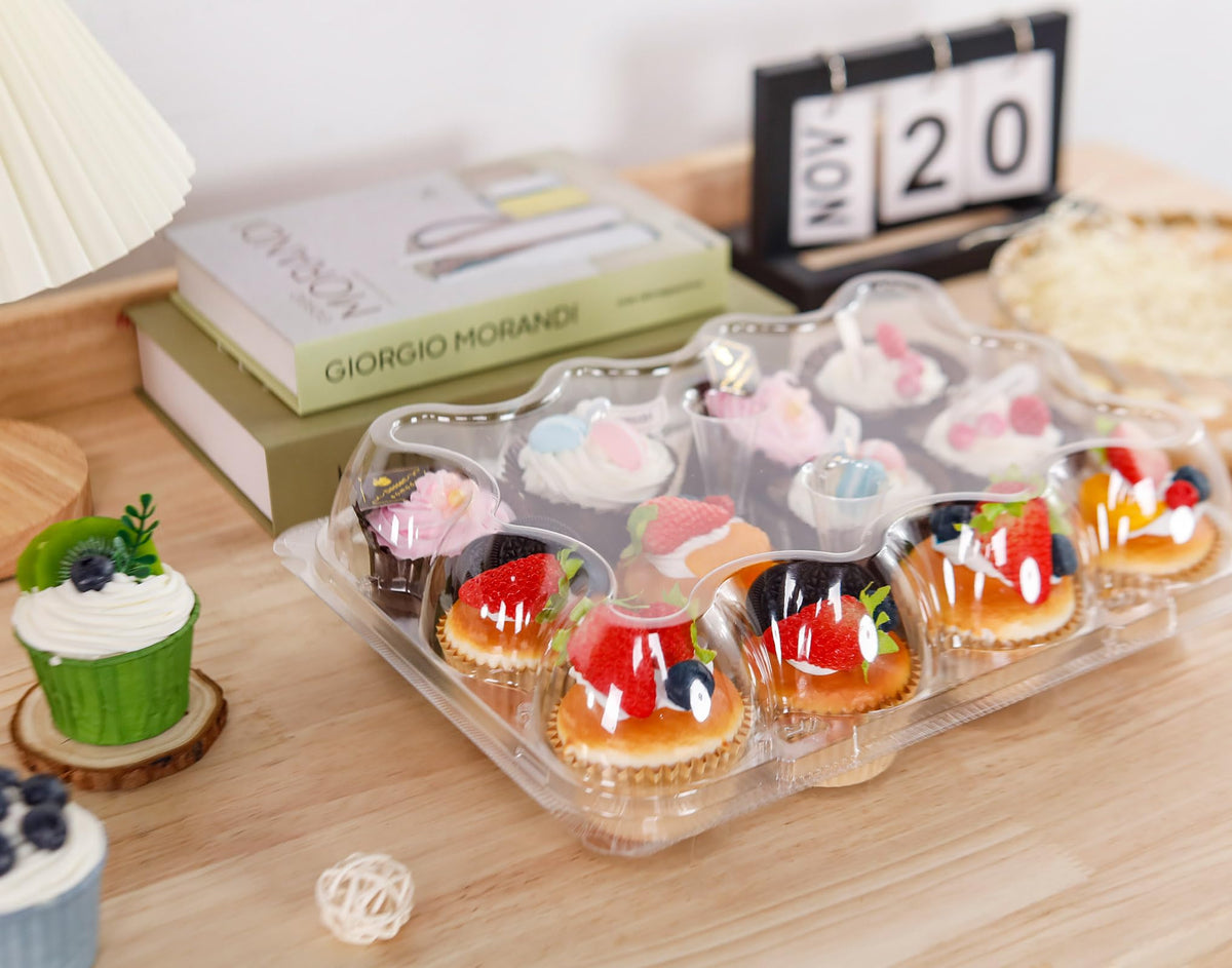 NPLUX cupcake display boxes ideal for bakeries and cafes