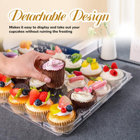 NPLUX detachable tall dome lid for decorative presentation