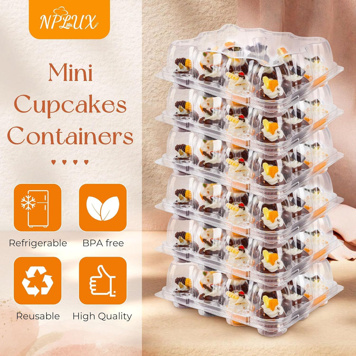 NPLUX lid buckles securely seal both sides during transit.