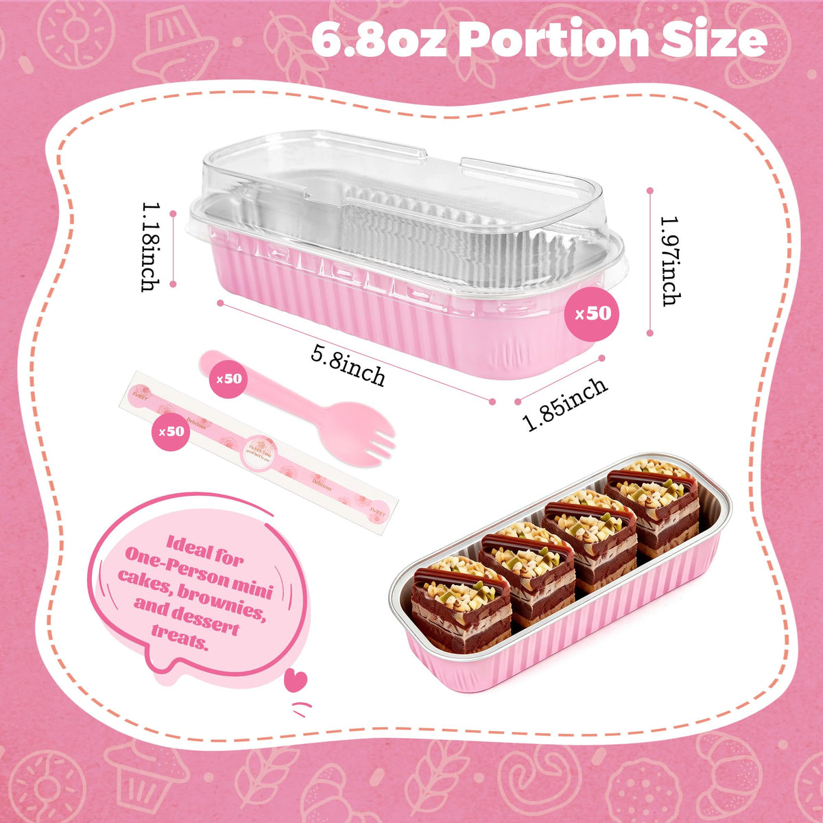 NPLUX mini loaf pans in use at a picnic.