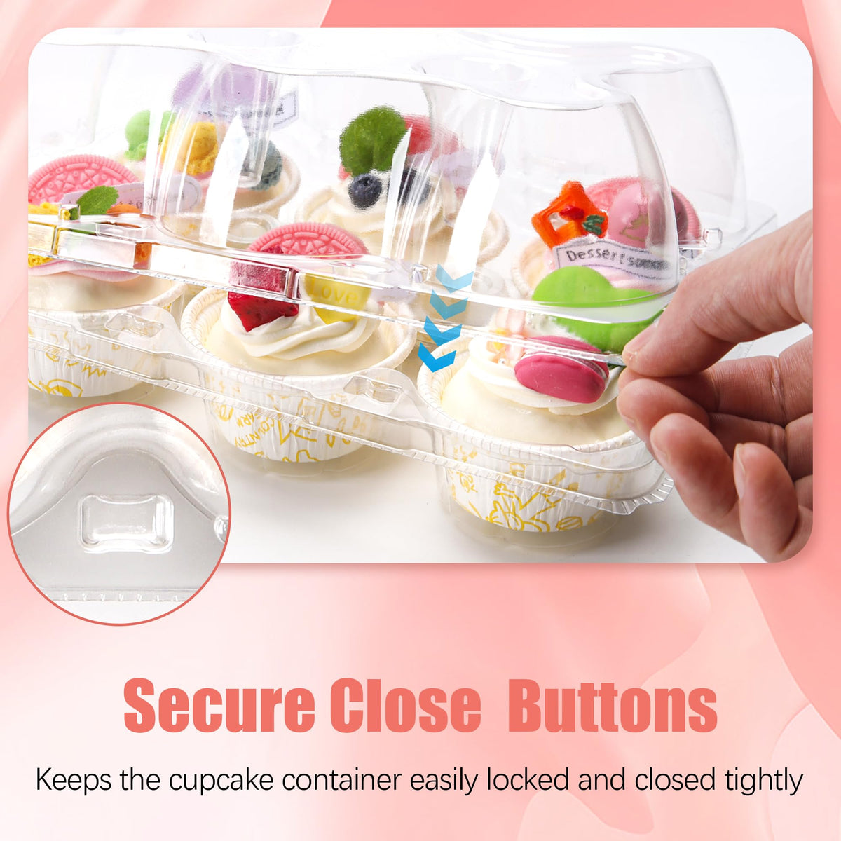 NPLUX stackable boxes with lid support keep treats secure during long-distance transport.