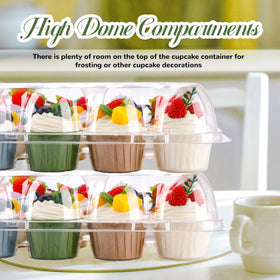 NPLUX stackable cupcake box demonstrates space-saving transport