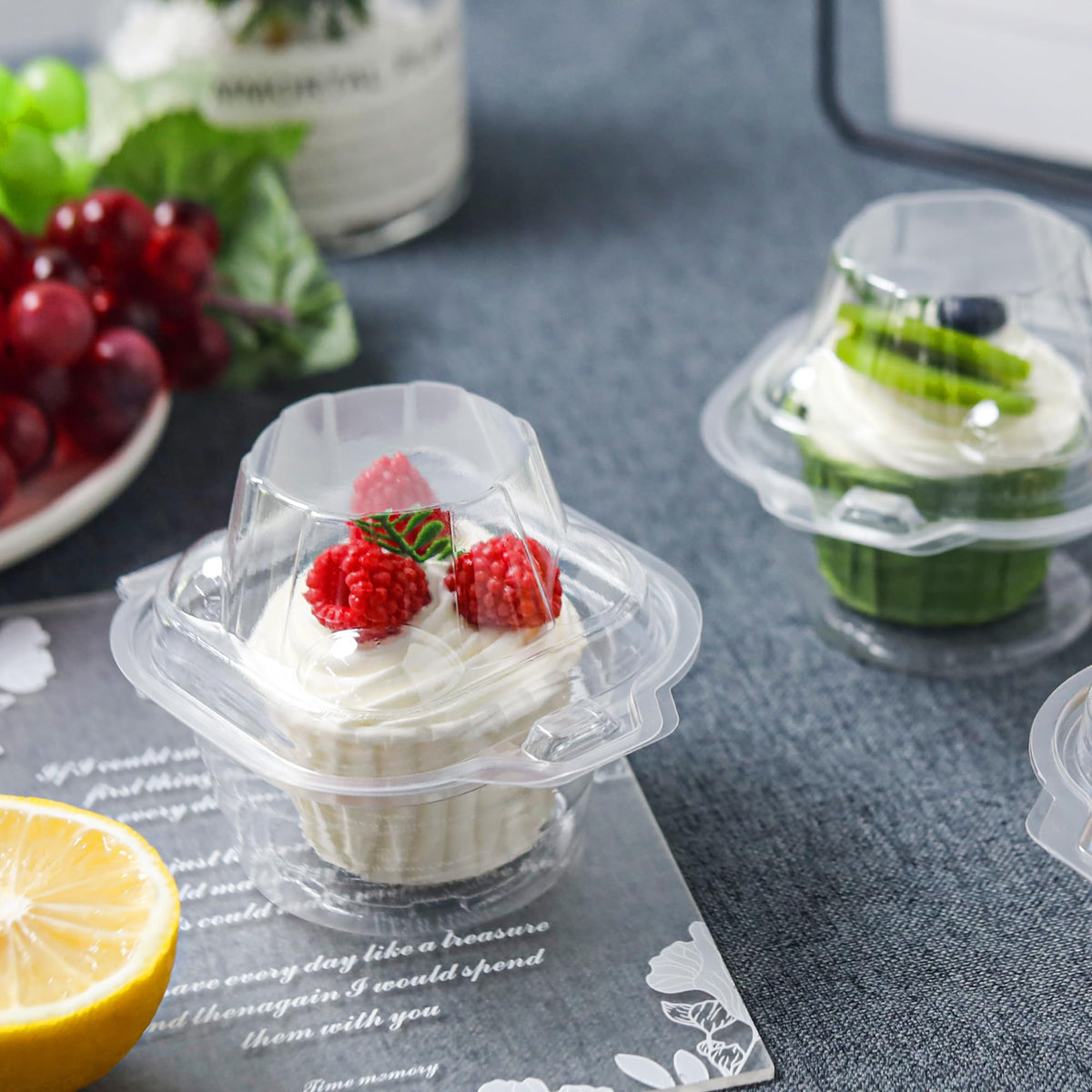 NPLUX take-along treat box perfect for parties and bake sales.