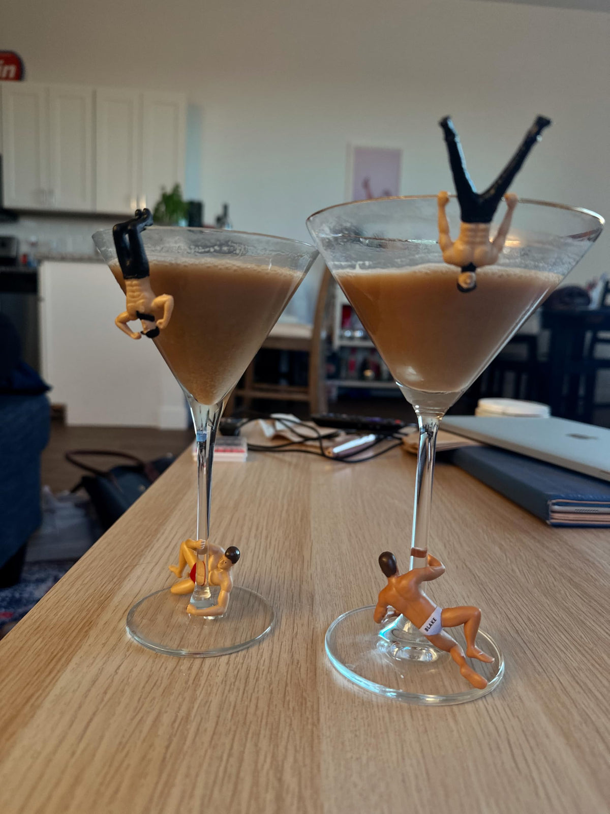 NPW Drinking Buddies ladies-night charms clip on rims for easy tracking