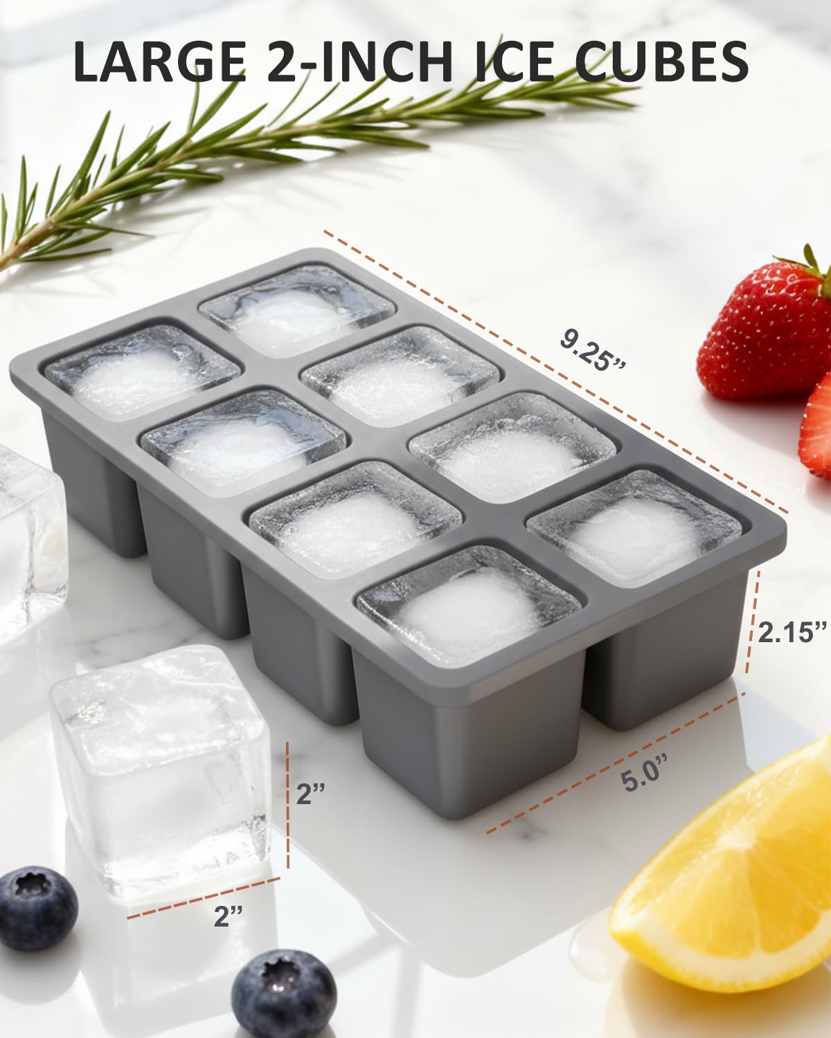 NRTBAI whiskey cubes for bourbon fit rocks drinks with style.
