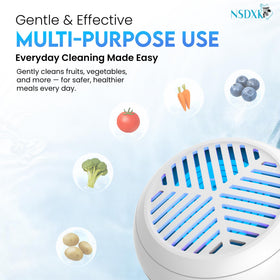 NSDXK 10-minute cycle delivers an efficient clean without extra effort