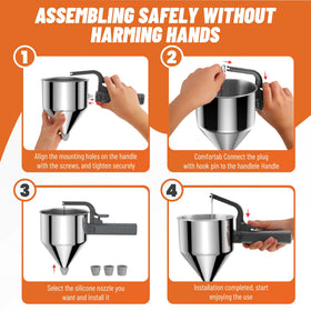 NSDXK included rack and grip help secure and maneuver the dispenser
