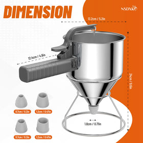 NSDXK multi-use kitchen tool suitable for pancakes, cupcakes, waffles, and more