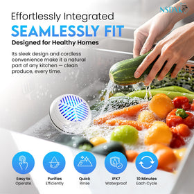 NSDXK removable top cover for easy post-use deep cleaning