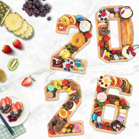 Nsoyos fillable bamboo charcuterie box 2026 for customizable party displays.