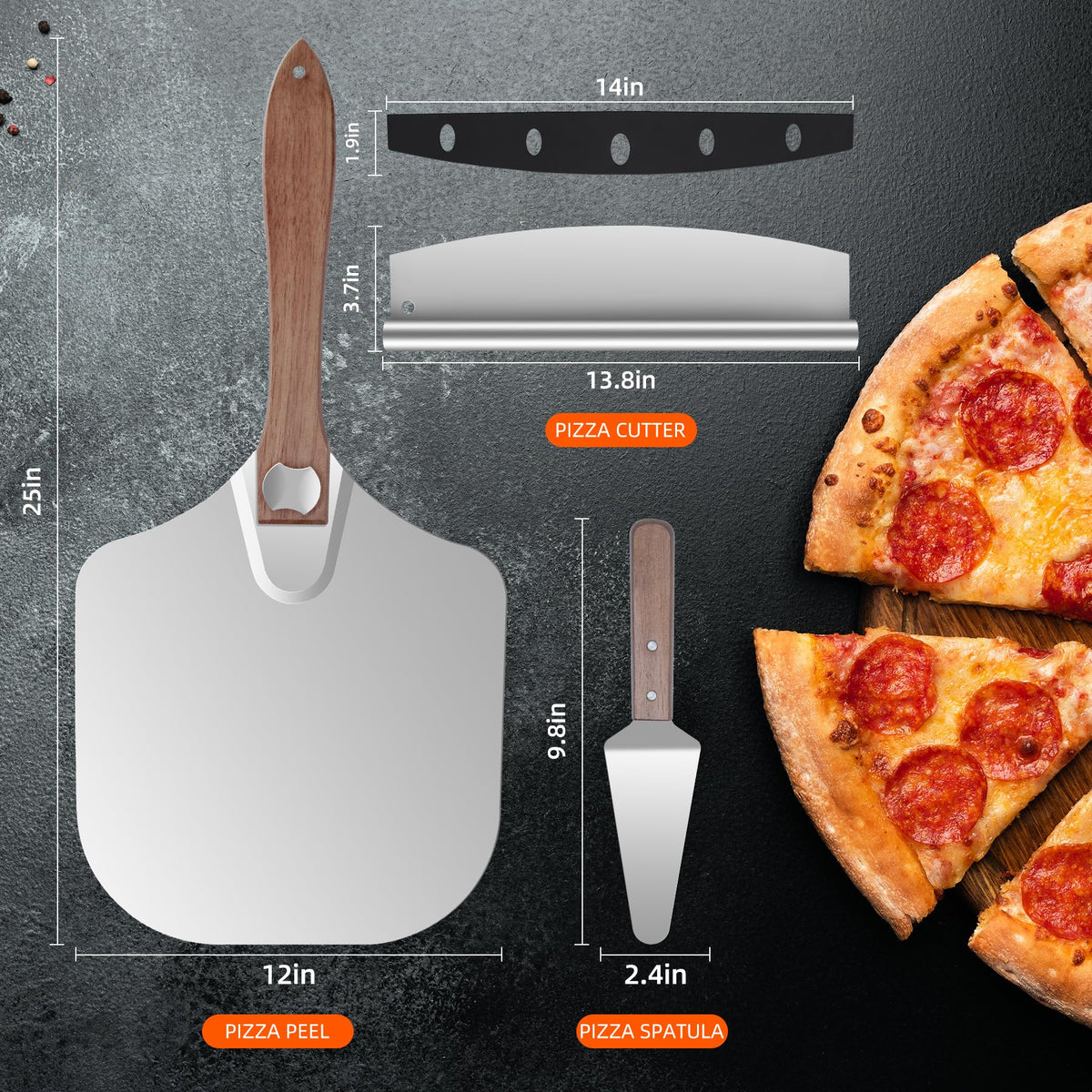 Nsoyos rust-proof aluminum paddle in a kitchen setting