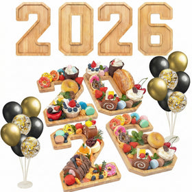 Nsoyos wooden graduation number box 2026 as a stylish, reusable centerpiece for celebrations.