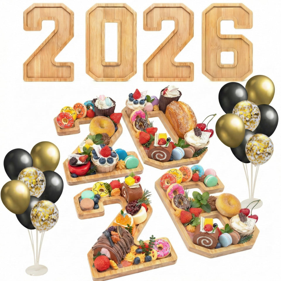 Nsoyos wooden graduation number box 2026 as a stylish, reusable centerpiece for celebrations.