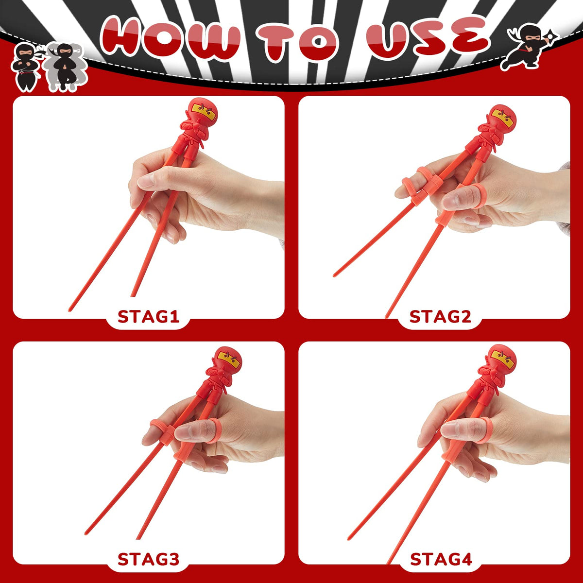 Nuanchu chopsticks used for ramen or udon practice meals.