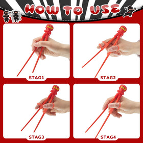 Nuanchu chopsticks used for ramen or udon practice meals.