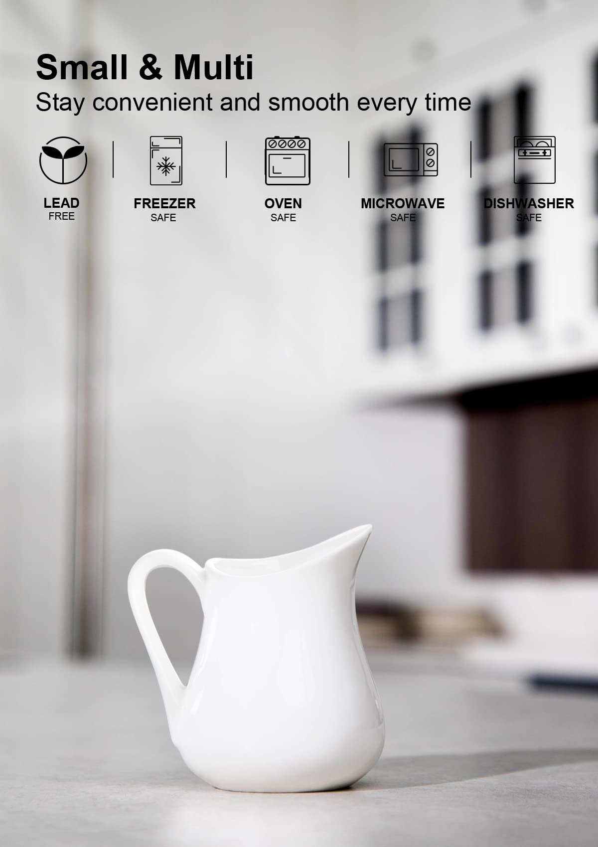 Nucookery mini cream pitcher ideal for coffee and small portions