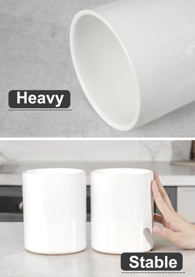Nucookery multi-use holder doubles as a brush, plant, or wine chiller accessory.