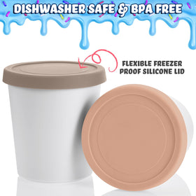 Nuenen containers are dishwasher-safe for quick cleanup after freezing.
