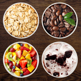 Nuenen 34oz capacity per tub suits family batches of frozen treats.