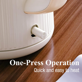 Nueve&Five interior features 304 stainless steel for clean flavor.