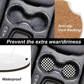 NUGGHU interior decorative car coaster set, gift-ready and versatile