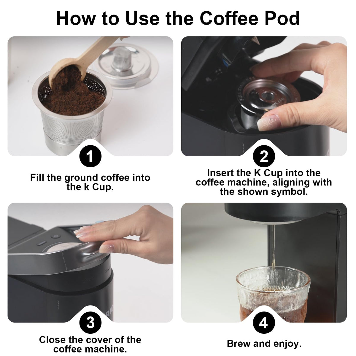 NUKALO easy-fill and clean design for quick refills with minimal mess
