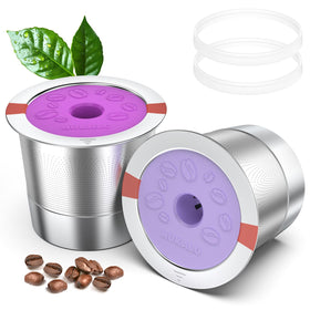 NUKALO reusable K cup for Keurig with StratumFlow mesh for richer extraction