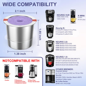 NUKALO StratumFlow technology extends brew time for bolder flavor