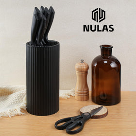 NULAS 8-inch chef knife delivers precise slices with effortless control.