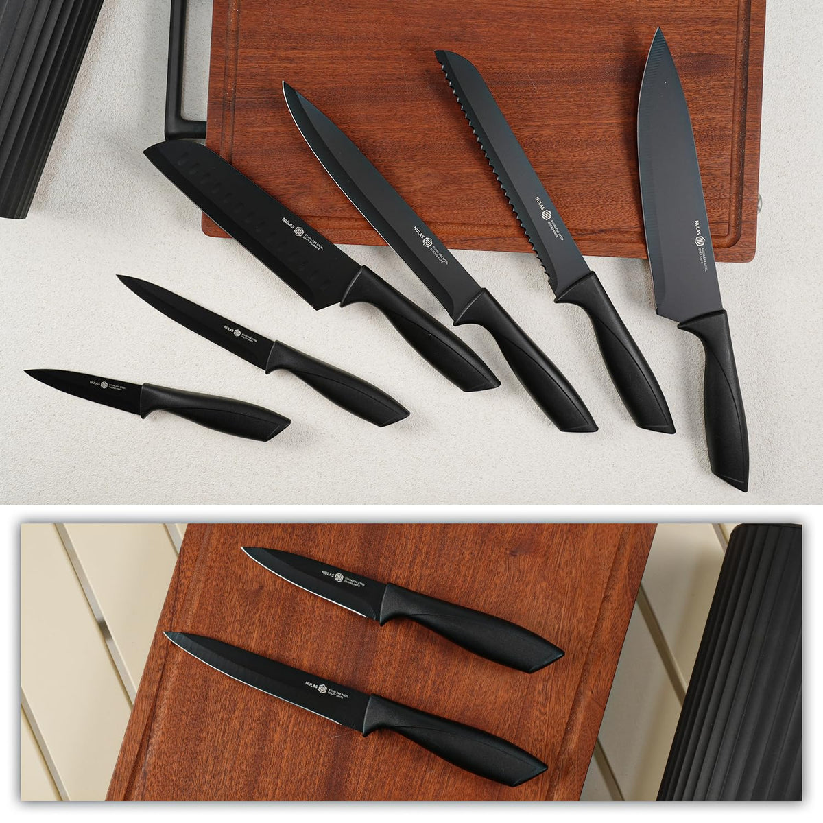 NULAS kitchen shears suited for snipping herbs and more.