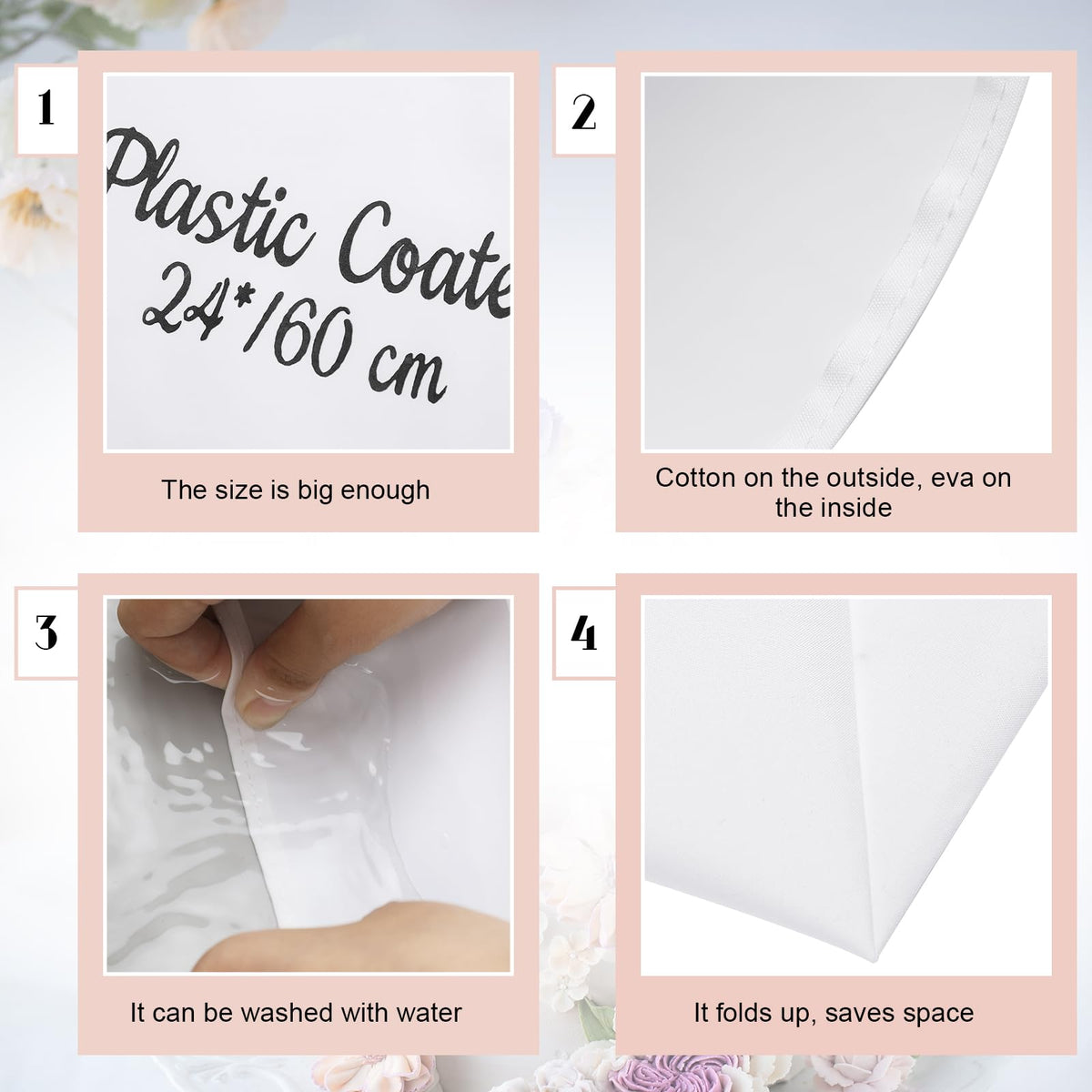 Durable Nuogo bags withstand heavy squeezing for large decorating projects