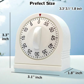 NUOSWEK compact timer stays portable and battery-free for on-the-go timing.