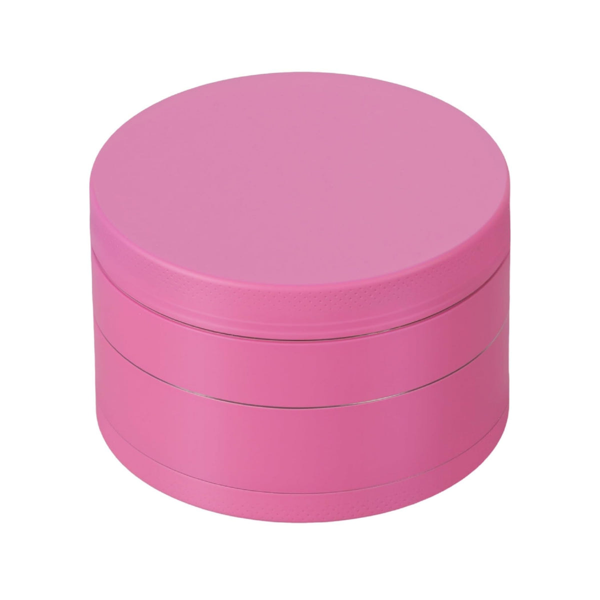 Nuovoware pink spice grinder with compact design for easy kitchen use.