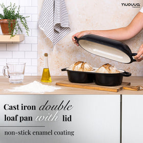 Nuovva crust and moisture retention for soft interiors and crispy crusts