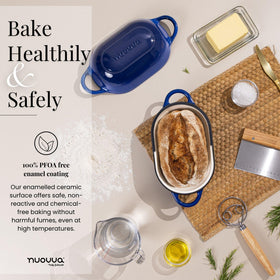Nuovva durable triple-layer enamel coating for long-lasting use