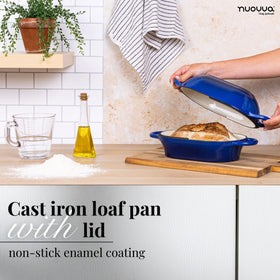 Nuovva heat retention Dutch Oven supports sourdough baking