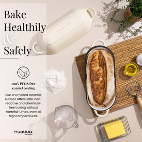 Nuovva stovetop compatibility supports gas, electric, ceramic, and induction cooking