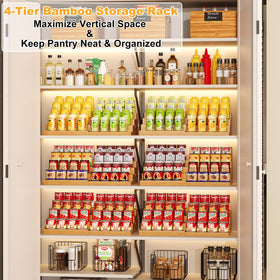 NuoyuanShen can rack storing opened cans directly for easy restock