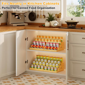 NuoyuanShen pantry storage solution for cabinet organization