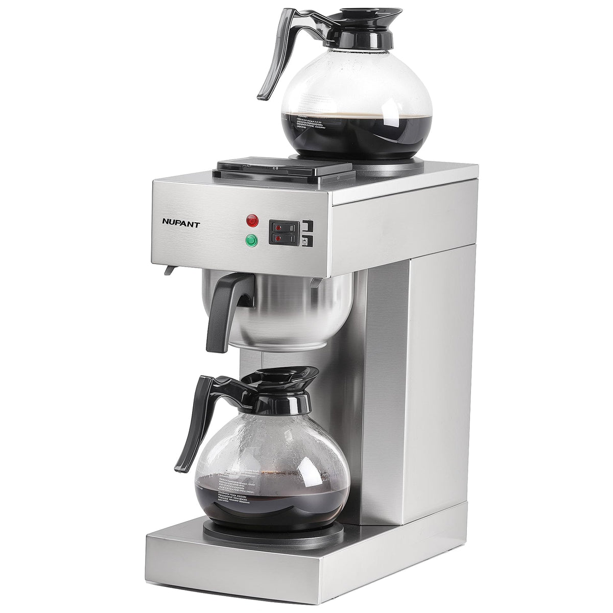 NUPANT 12-cup coffee maker front view for busy cafes