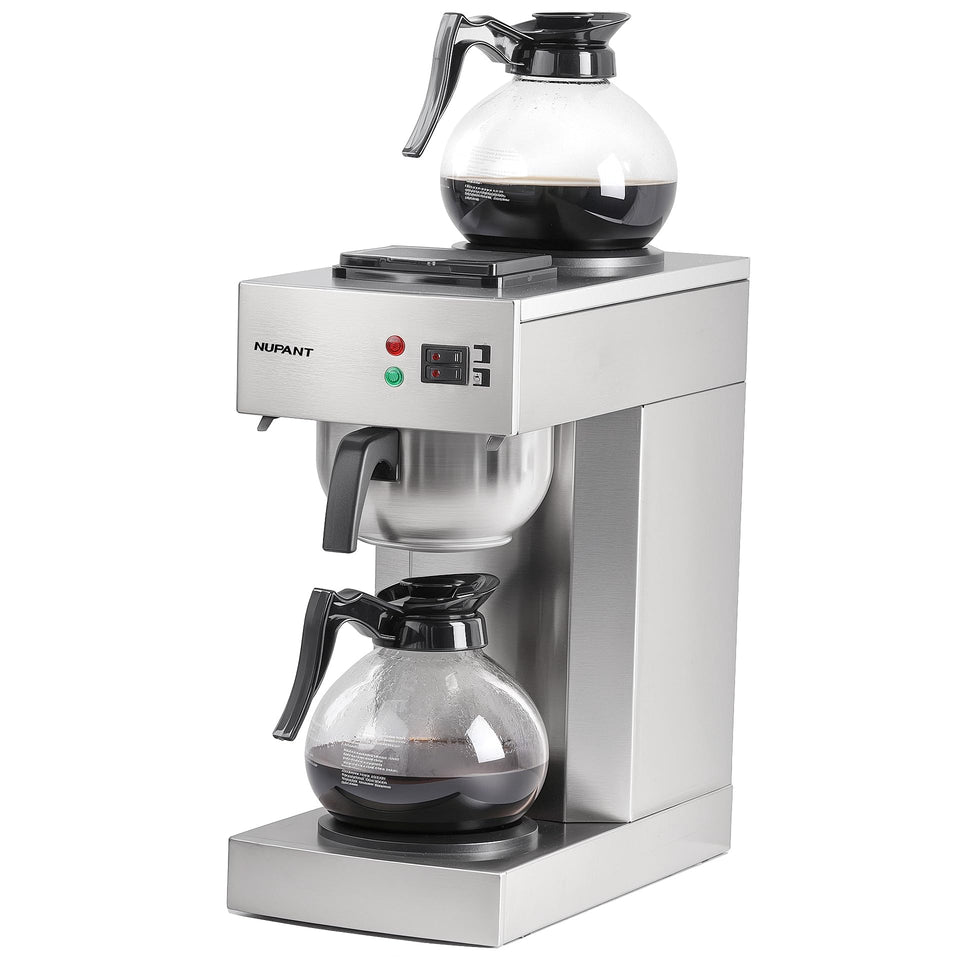 NUPANT 12-cup coffee maker front view for busy cafes