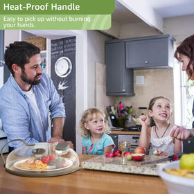 NUTIKAS 10-inch cover fits most plates and bowls securely.