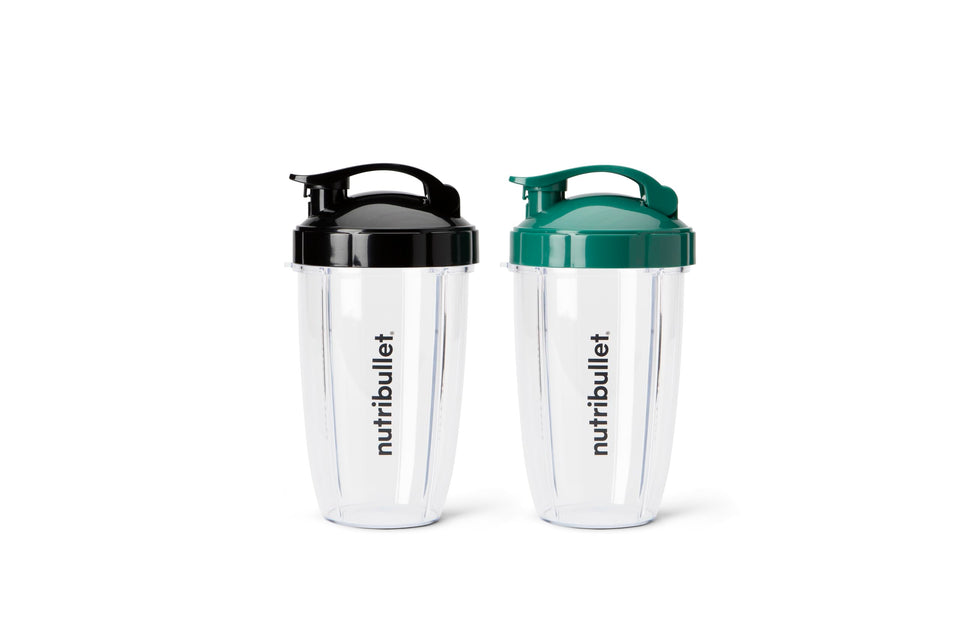 NutriBullet 24 oz to-go cups ready for quick, fresh smoothies on the move.