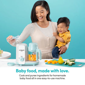 nutribullet Baby manual-pulse function for texture control.