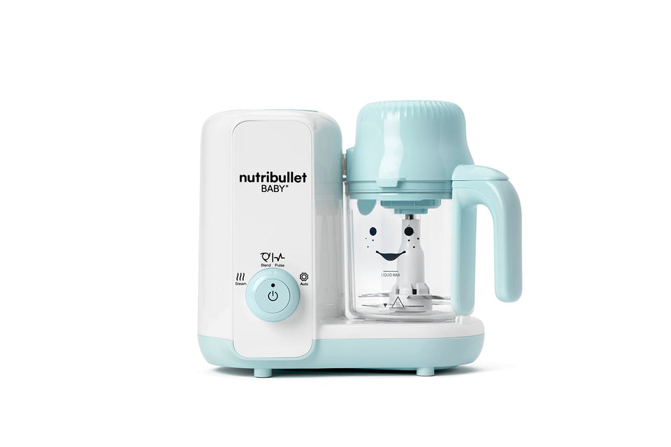 nutribullet Baby Steam + Blend bowl for fresh purées at home.