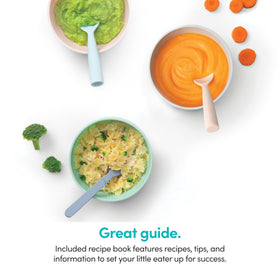NutriBullet Baby storage tray with date dial helps track freshness.